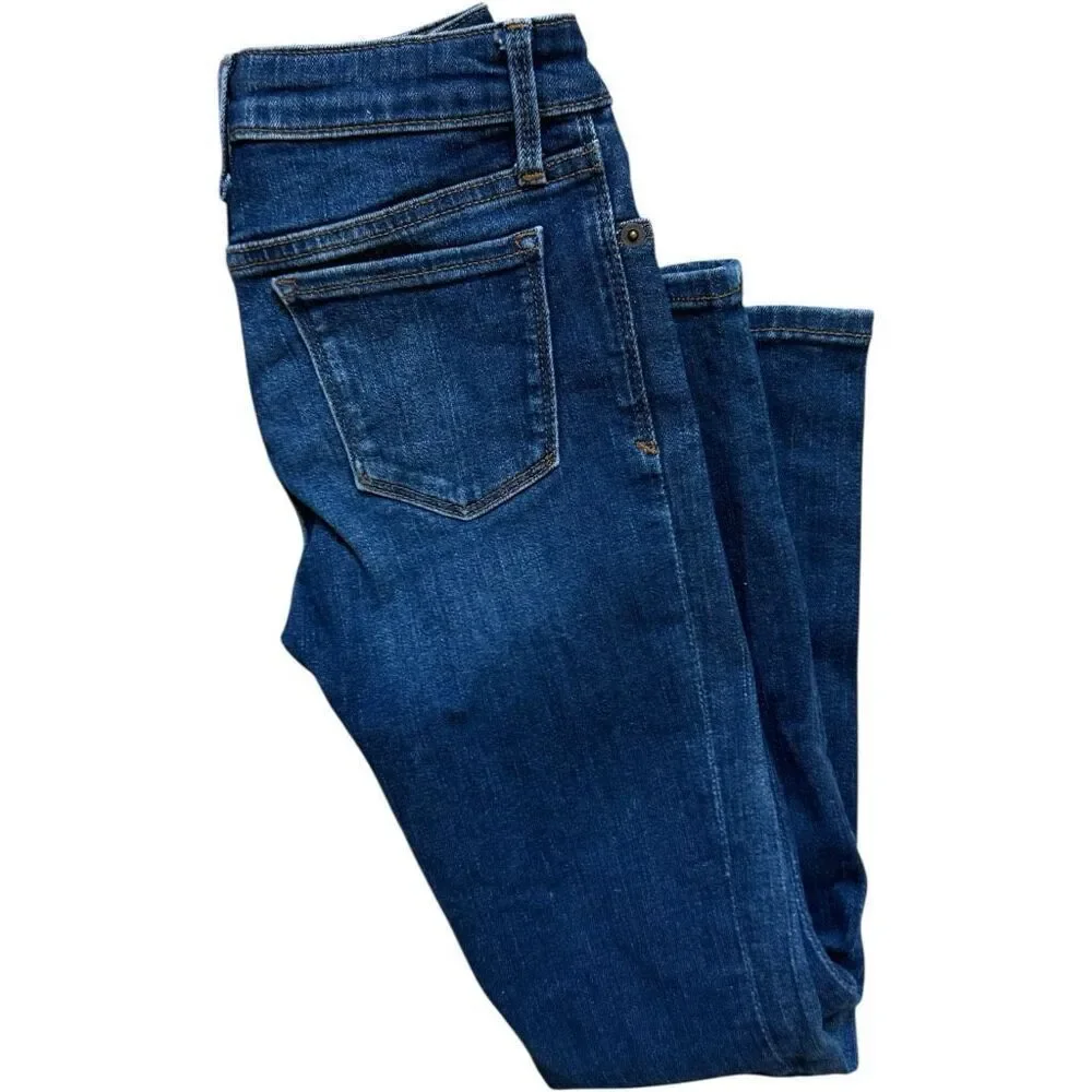 Youth Girls Gap Kids 1969 Dark Rinse Super Skinny Jeans - Sz 8